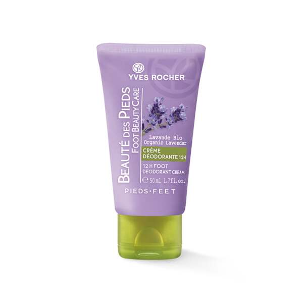 Deodorantcrème voor de voeten