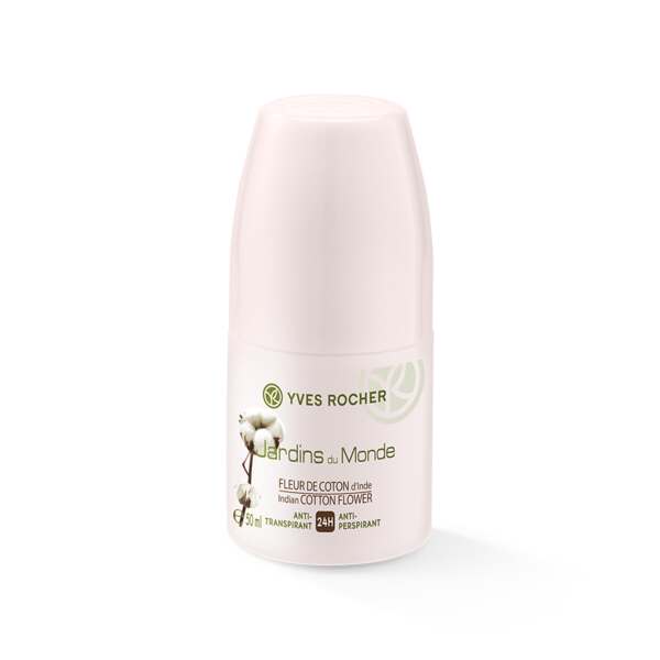 Deodorant anti-transpirant 24 uur met katoenplant uit India