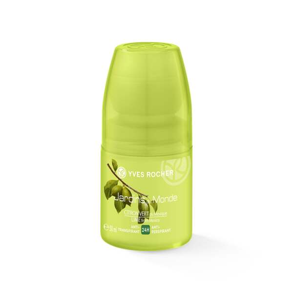 Deodorant anti-transpirant 24 uur met limoen uit Mexico