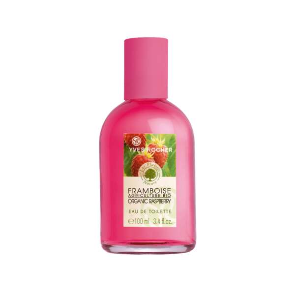 Les Plaisirs Nature eau de toilette framboos