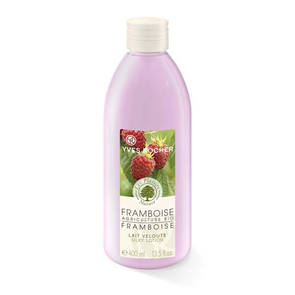 Fluweelzachte bodymilk framboos