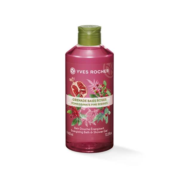 Bad- en douchegel Granaatappel &amp; Roze Peper 400 ml - Energie