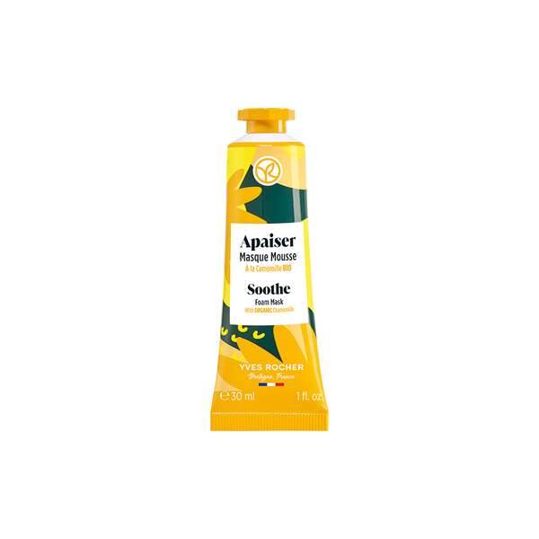 Verzorgend moussemasker voor het gezicht