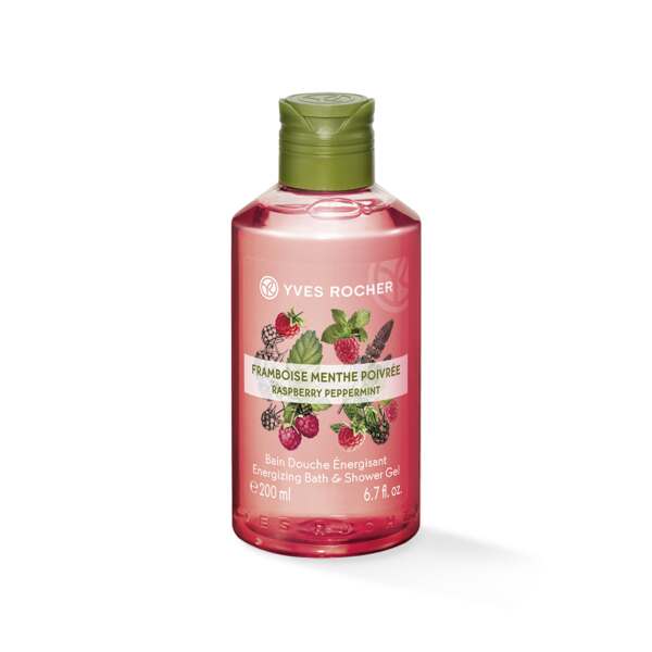 Bad- en Douchegel Framboos &amp; Munt 200 ml - Energie