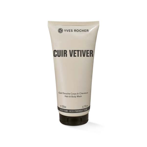 Bodyshampoo voor Lichaam en Haar - Cuir Vetiver
