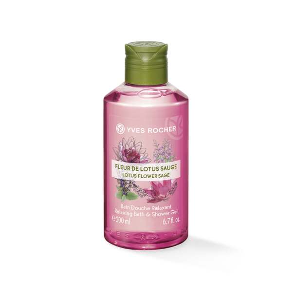 Bad- en douchegel Lotusbloem &amp; Salie 200 ml - Relax