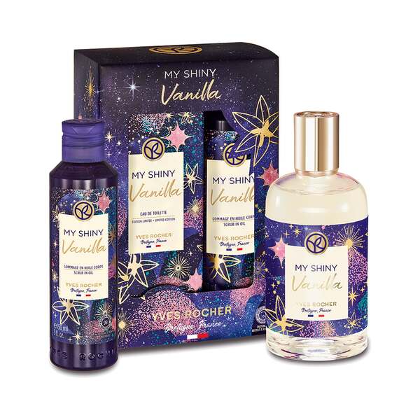 Set Eau de toilette &amp; olie srub My Shiny Vanilla - Limited Edition
