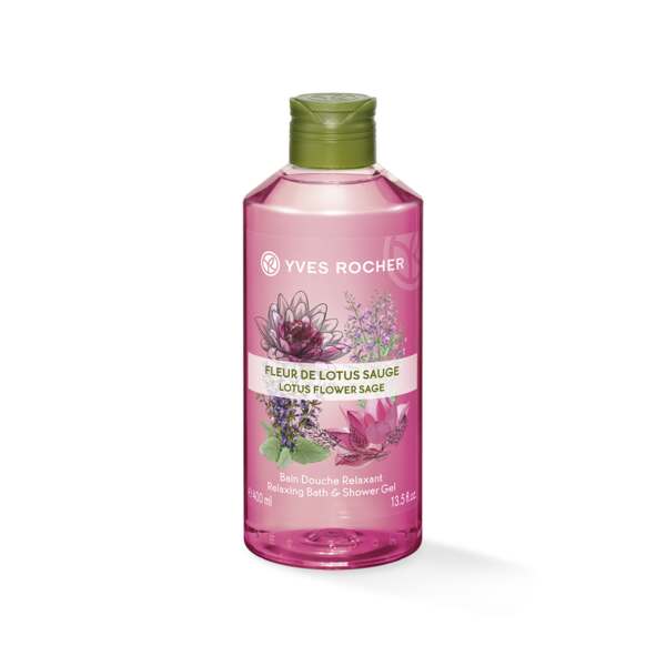Bad- en douchegel Lotusbloem &amp; Salie 400 ml - Relax