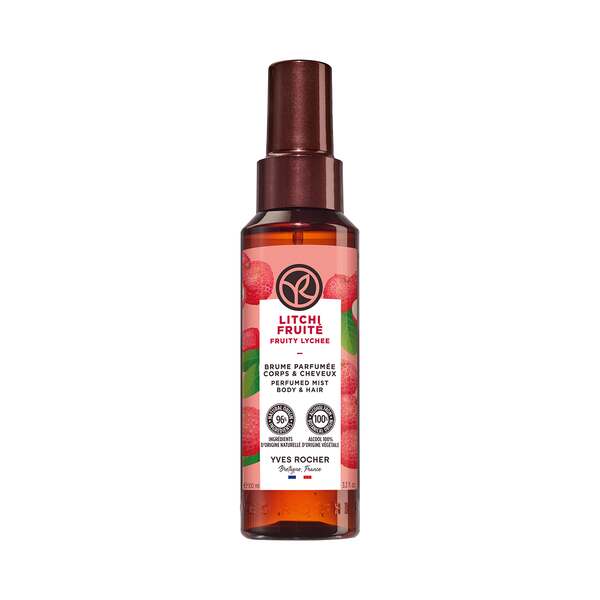 Yves Rocher Geparfumeerde haar- & body mist fruitige lychee