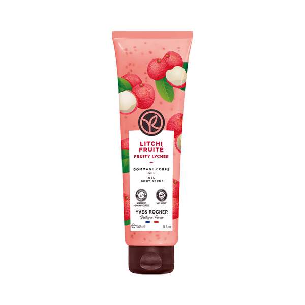 Yves Rocher Fruitige lychee lichaamsscrub