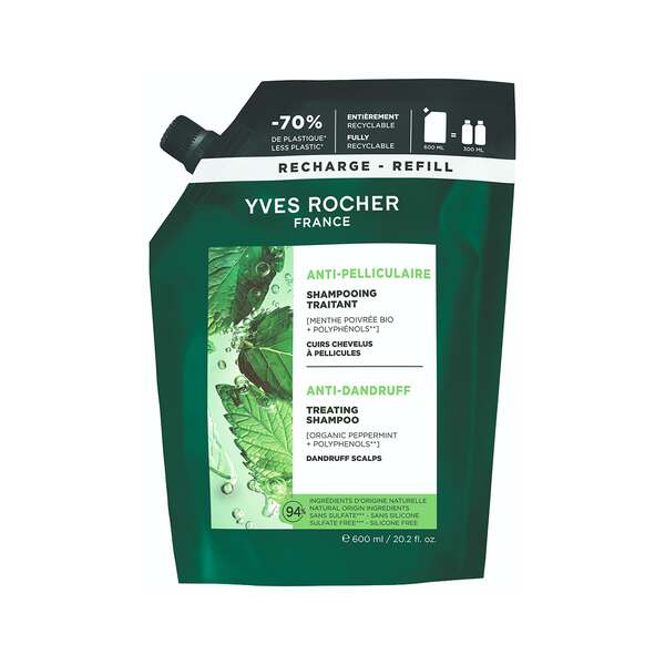 Yves Rocher Eco-Navulling anti-roos shampoo