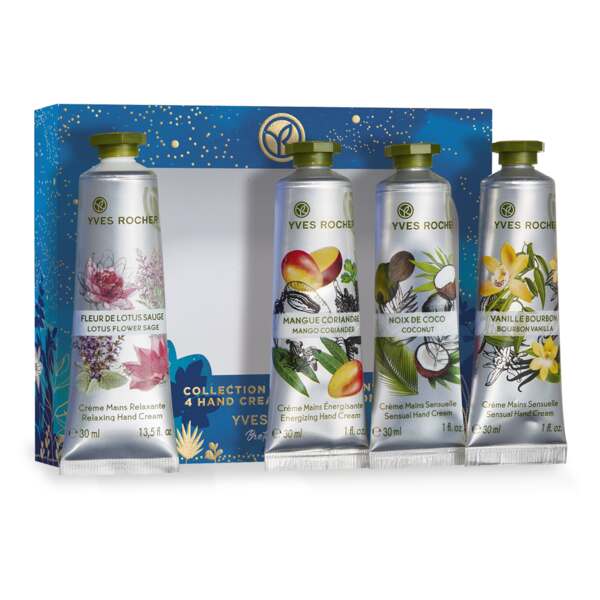 Kit 4 handcrèmes - Les Plaisirs Nature
