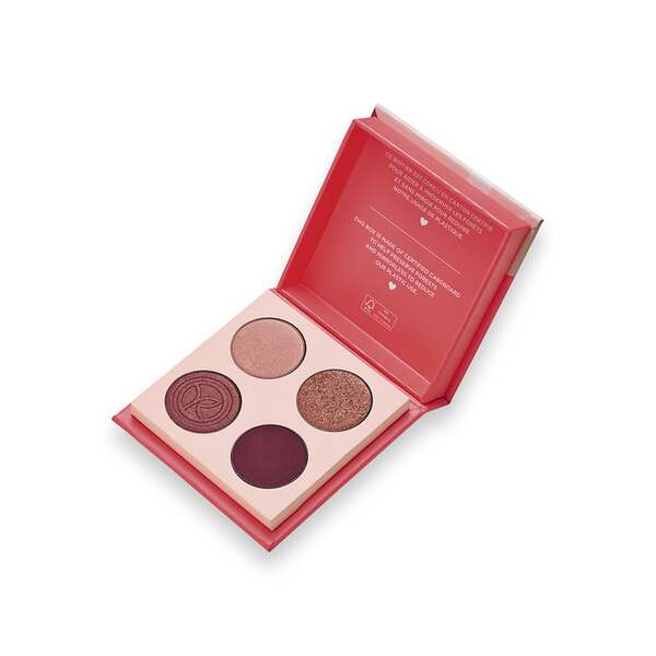 Oogschaduwpalet met 4 kleuren Granit Rose