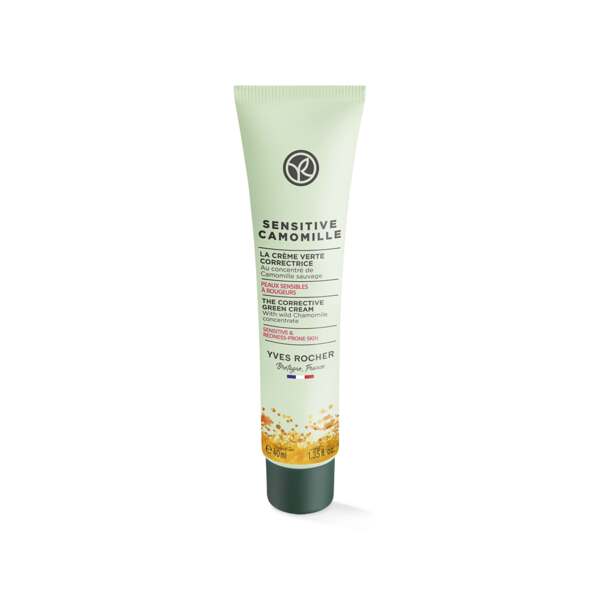 Corrigerende groene crème gevoelige huid Sensitive Camomille