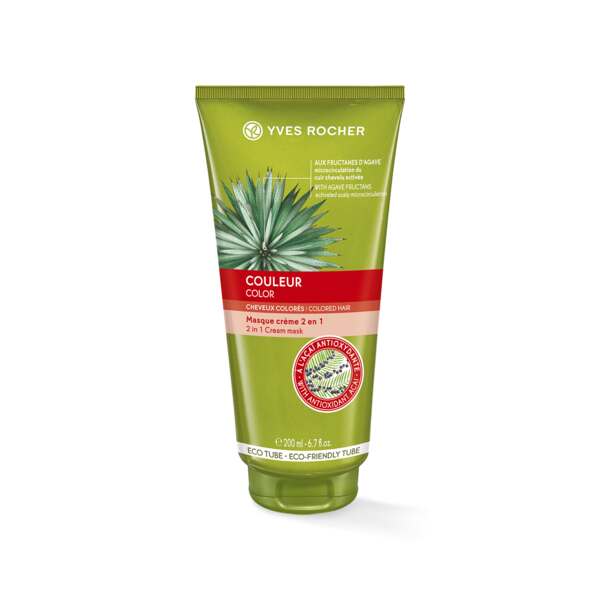 Crèmemasker 2-in-1 voor gekleurd haar