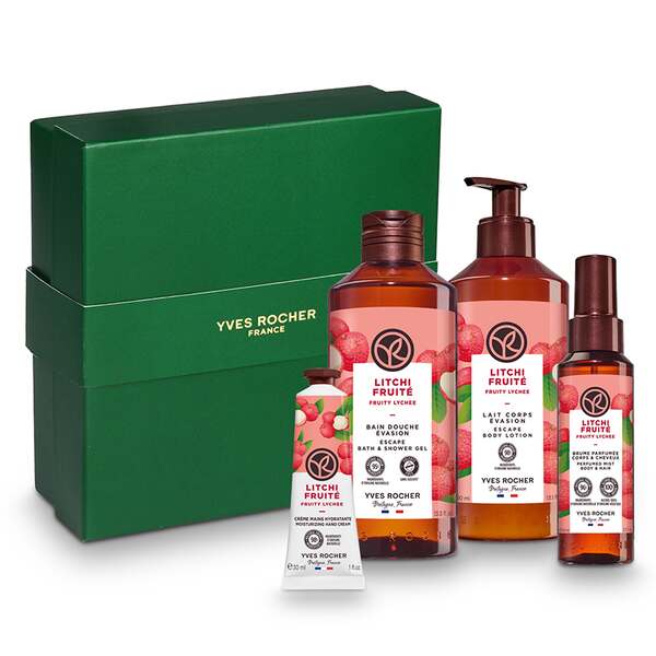 Yves Rocher Geparfumeerde haar- & body mist fruitige lychee