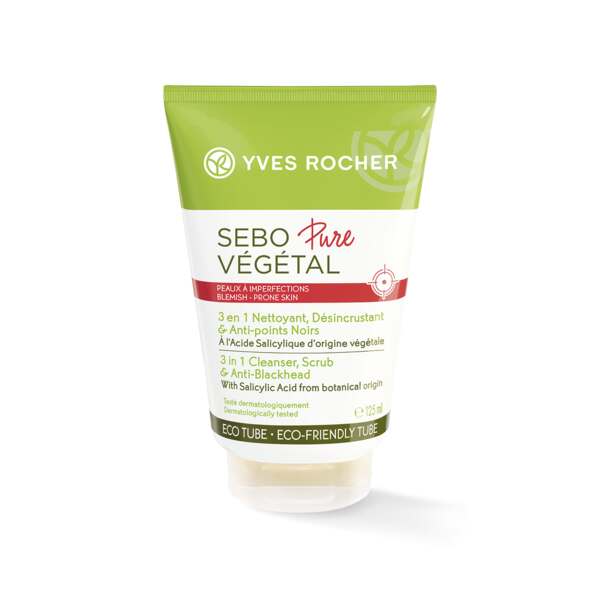 3-in-1 reiniging en deep cleansing - tegen mee-eters - huid met imperfecties