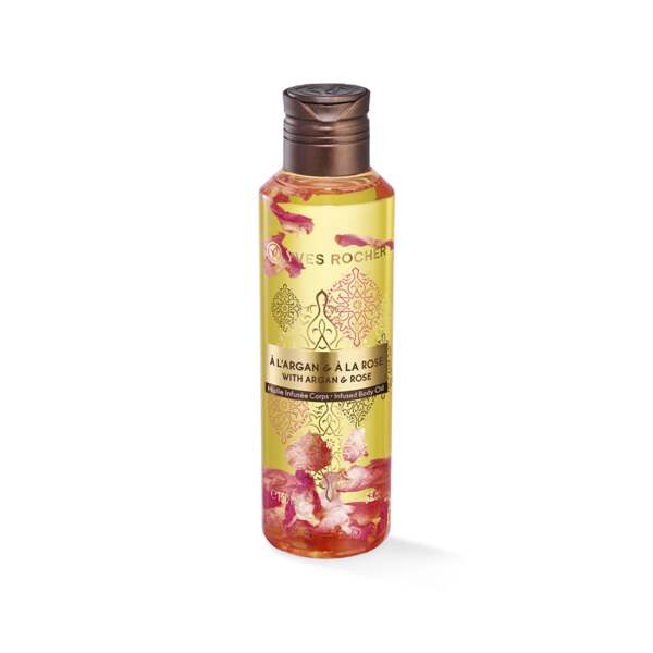 Body-olie met Argan en Roos