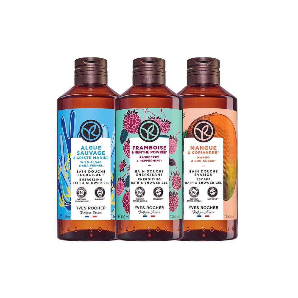 3 Bain de Nature Bad-en Douchegels set