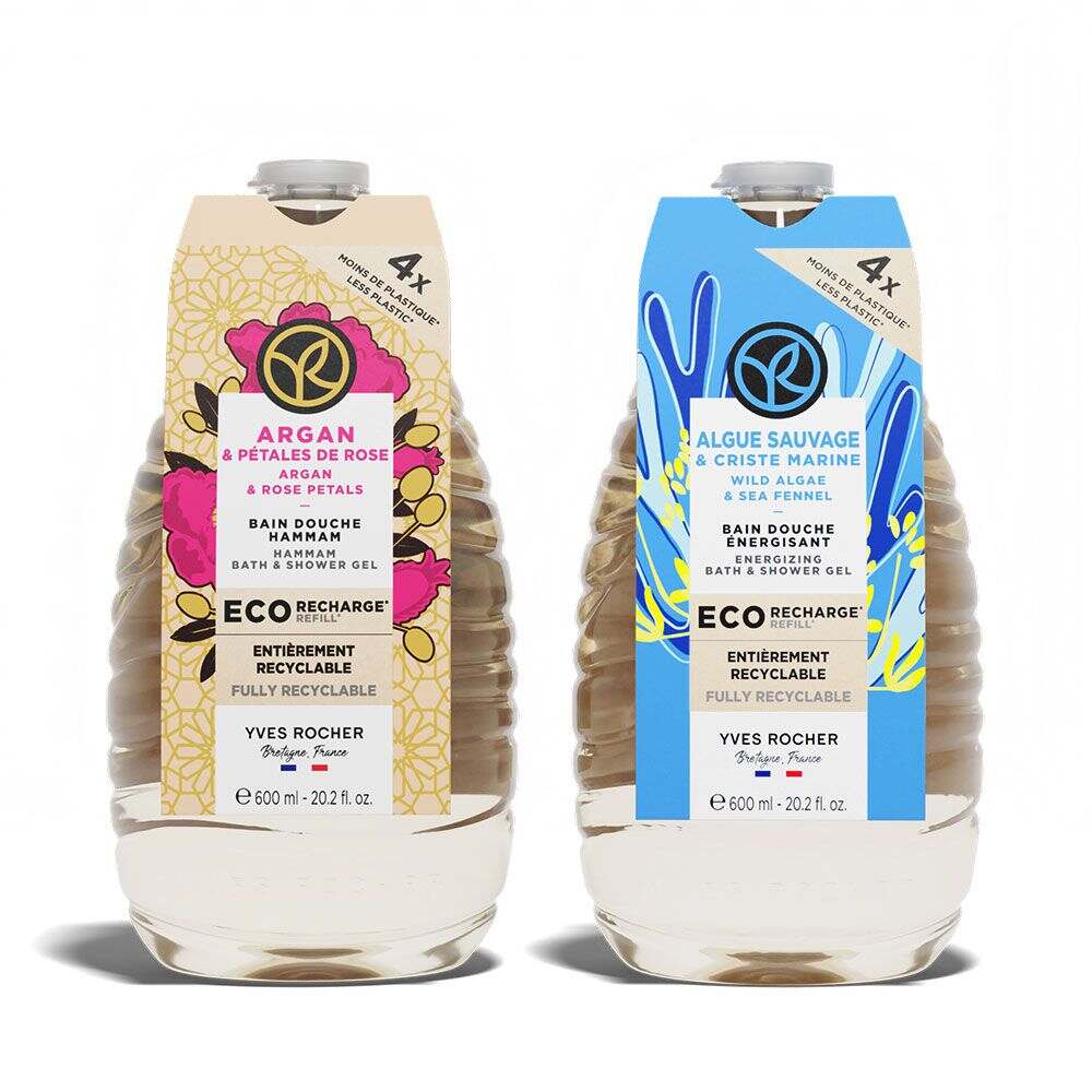 Eco-Navulling set Argan & Wilde Algen
