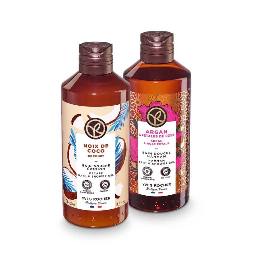 Evasion Duo Douchegels Argan & Kokosnoot